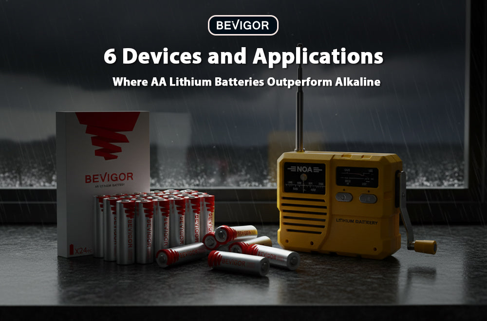 6 Devices and Applications Where AA Lithium Batteries Outperform Alkaline