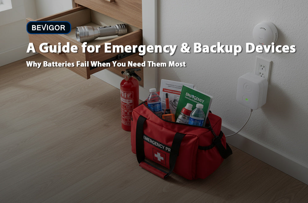 Why Batteries Fail When You Need Them Most: A Guide for Emergency & Backup Devices