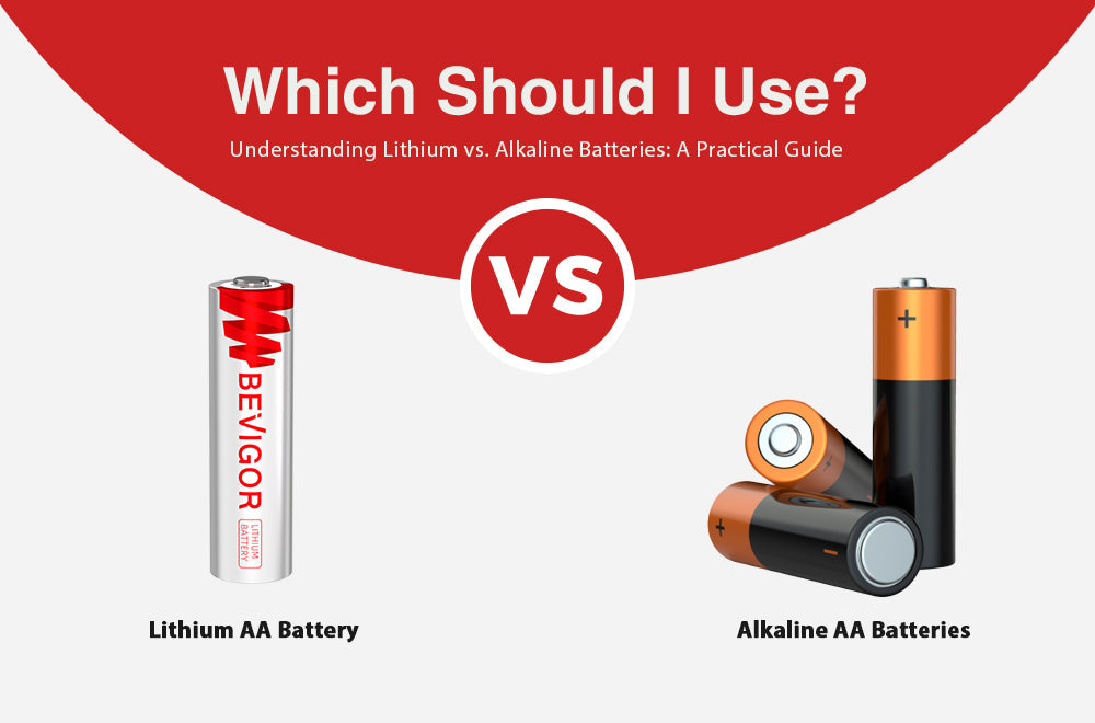 Lithium AA Batteries vs. Alkaline