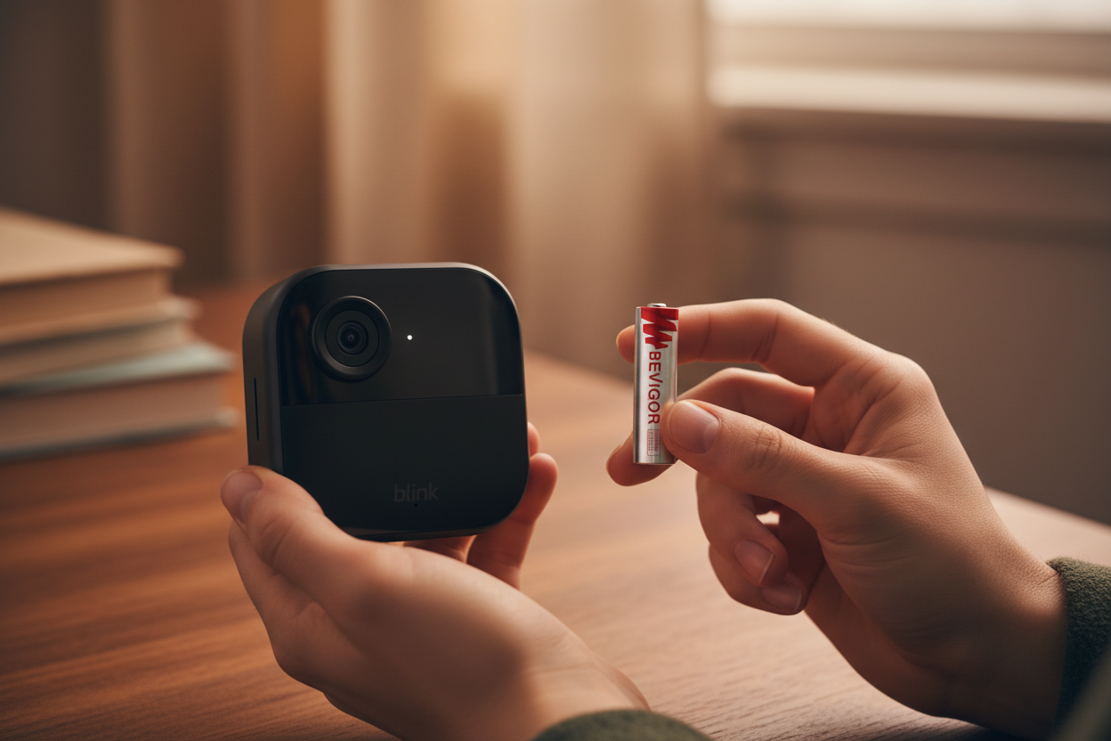 Blink Camera Battery Replacement: The Correct Battery Type and Step-by-Step Guide