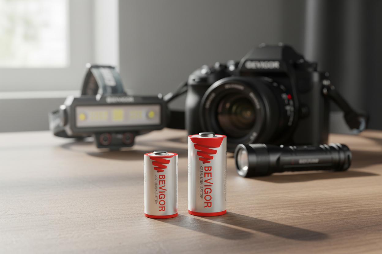 Special 3V Cylinder Lithium Batteries: CR2 and CR123A