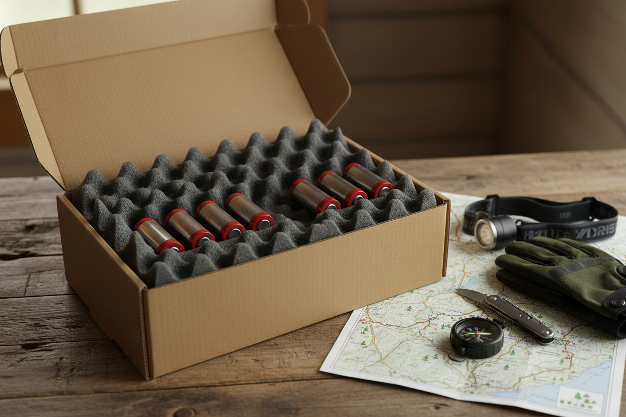 Lithium Batteries in an Insulated box