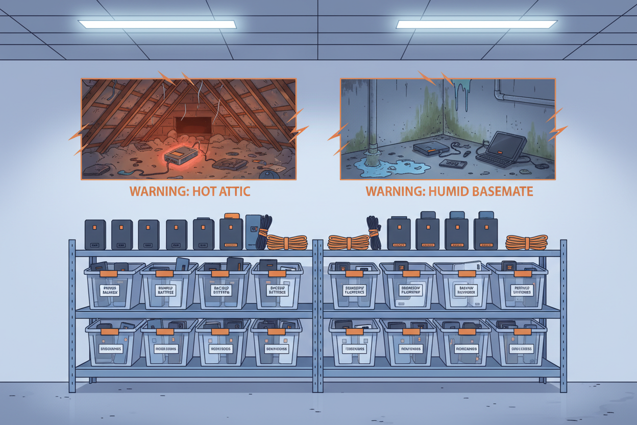 Safe Storage Systems for Household Coin Batteries: Habits That Beat Packaging