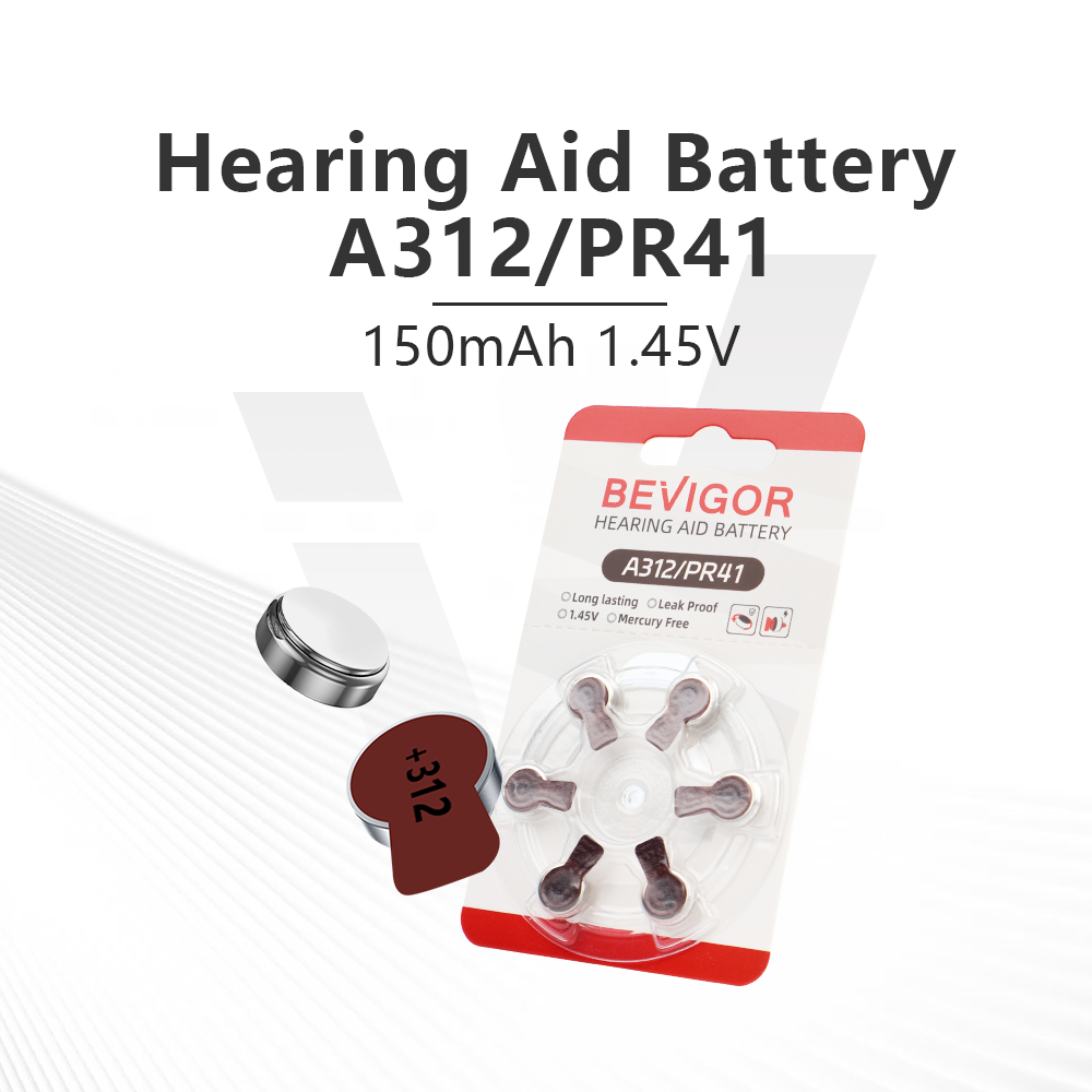 hearing aid battery a321/pr41 240mAh 1.4v