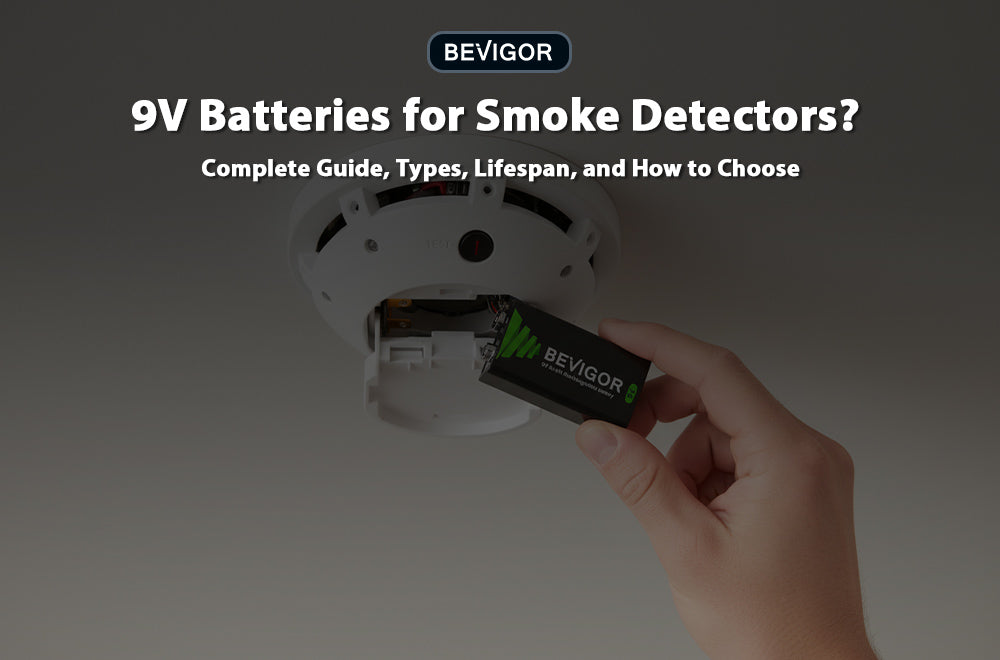 9V Batteries for Smoke Detectors: Complete Guide, Types, Lifespan, and How to Choose