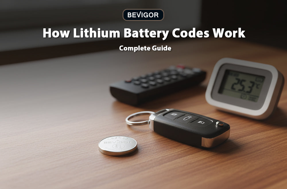 CR2032 or CR2025: How Lithium Battery Codes Work