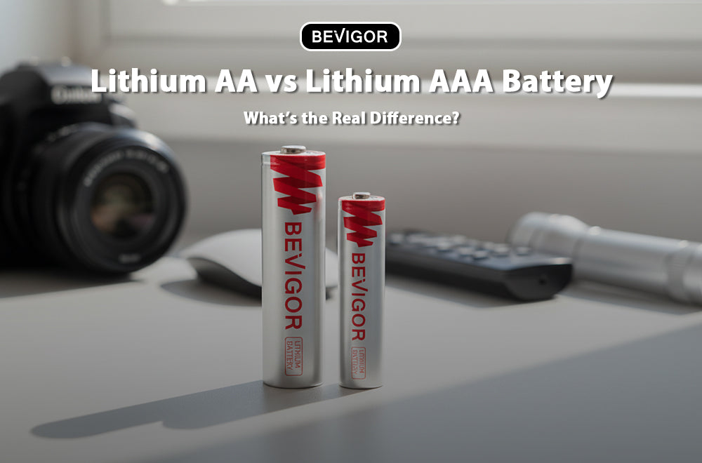 Lithium AA vs Lithium AAA Battery: What’s the Real Difference?