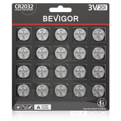 cr2032 battery 20 pack