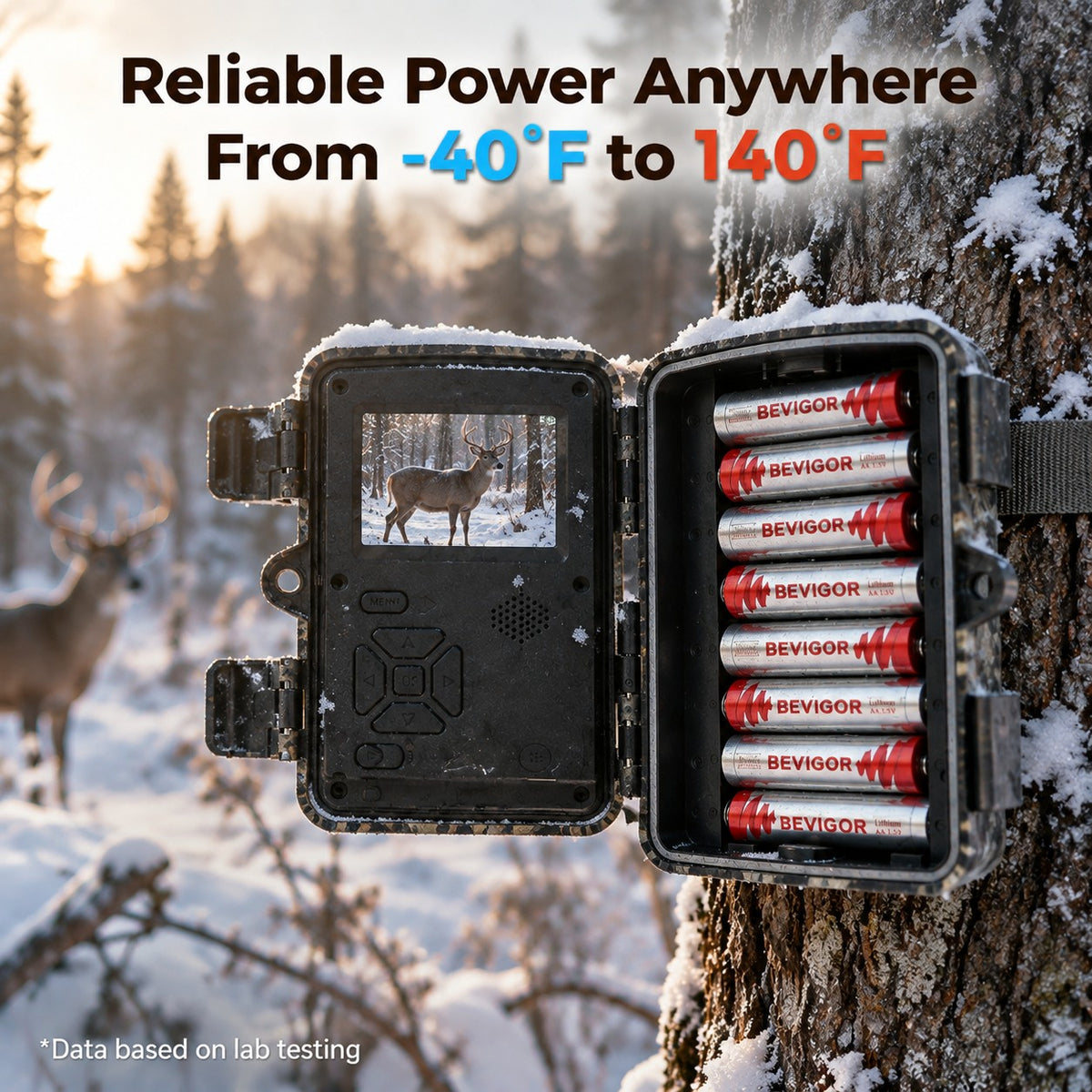 Lithium AA Batteries for Blink Cameras, Trail Cam