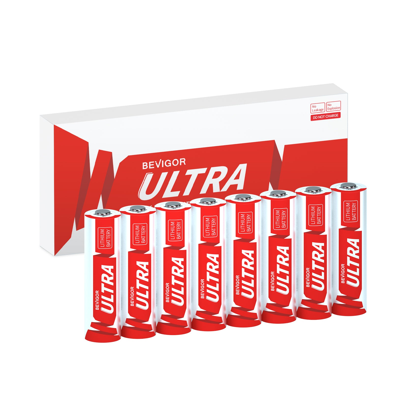 Bevigor Ultra Longer Lasting 1.5V AA Lithium Batteries 3500mAh