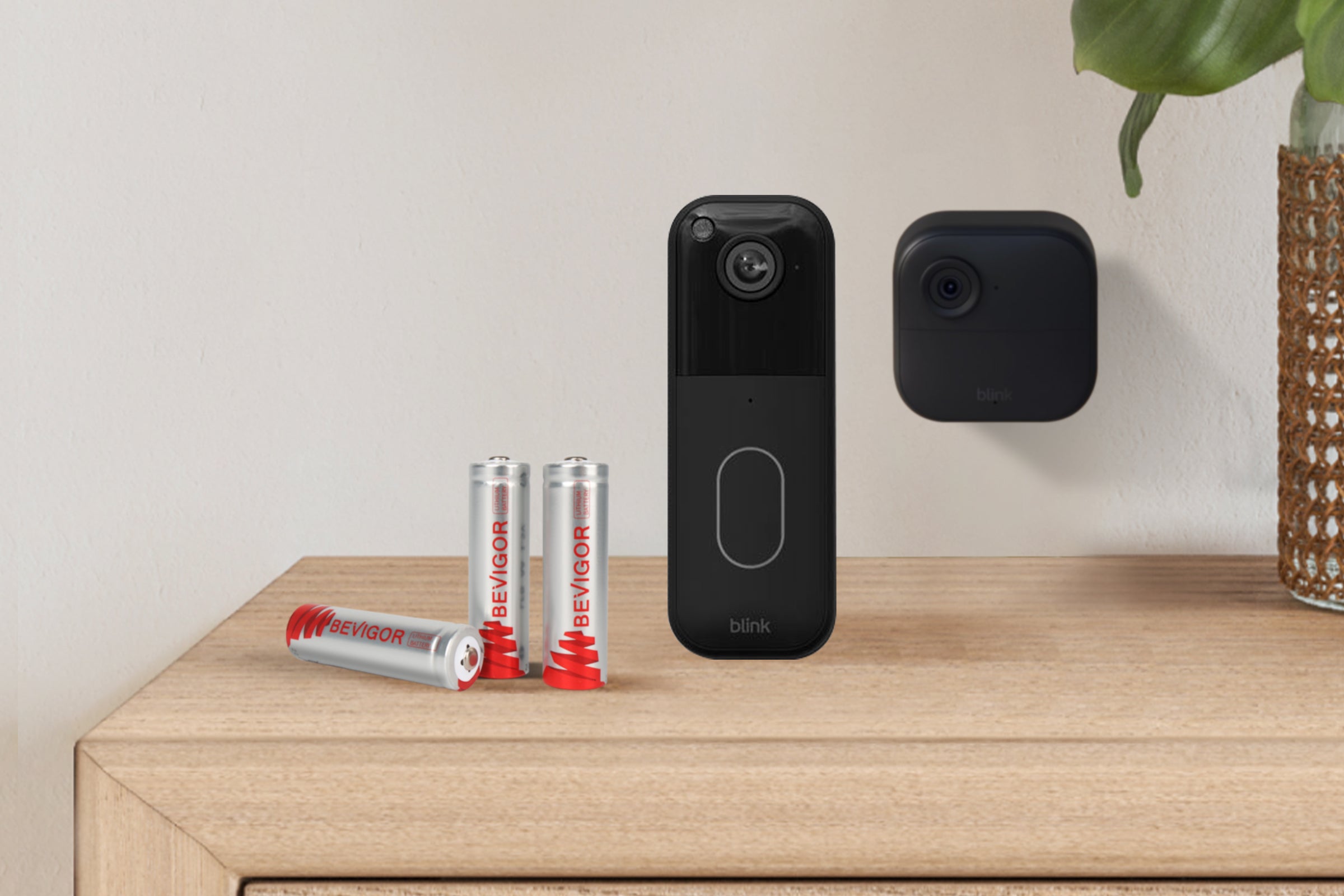 BEVIGOR aa battery with blink camera