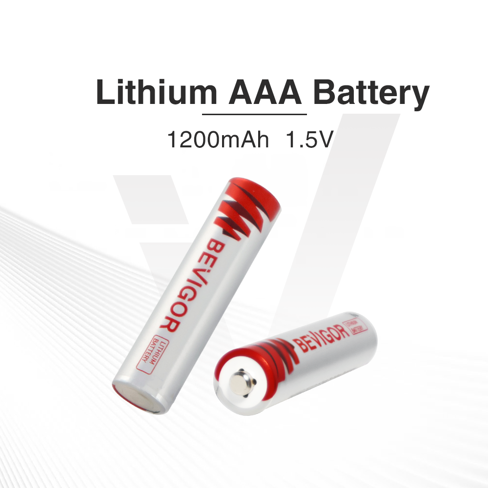 Bevigor Ultimate 1200mAh AAA Lithium Iron Batteries 1.5V