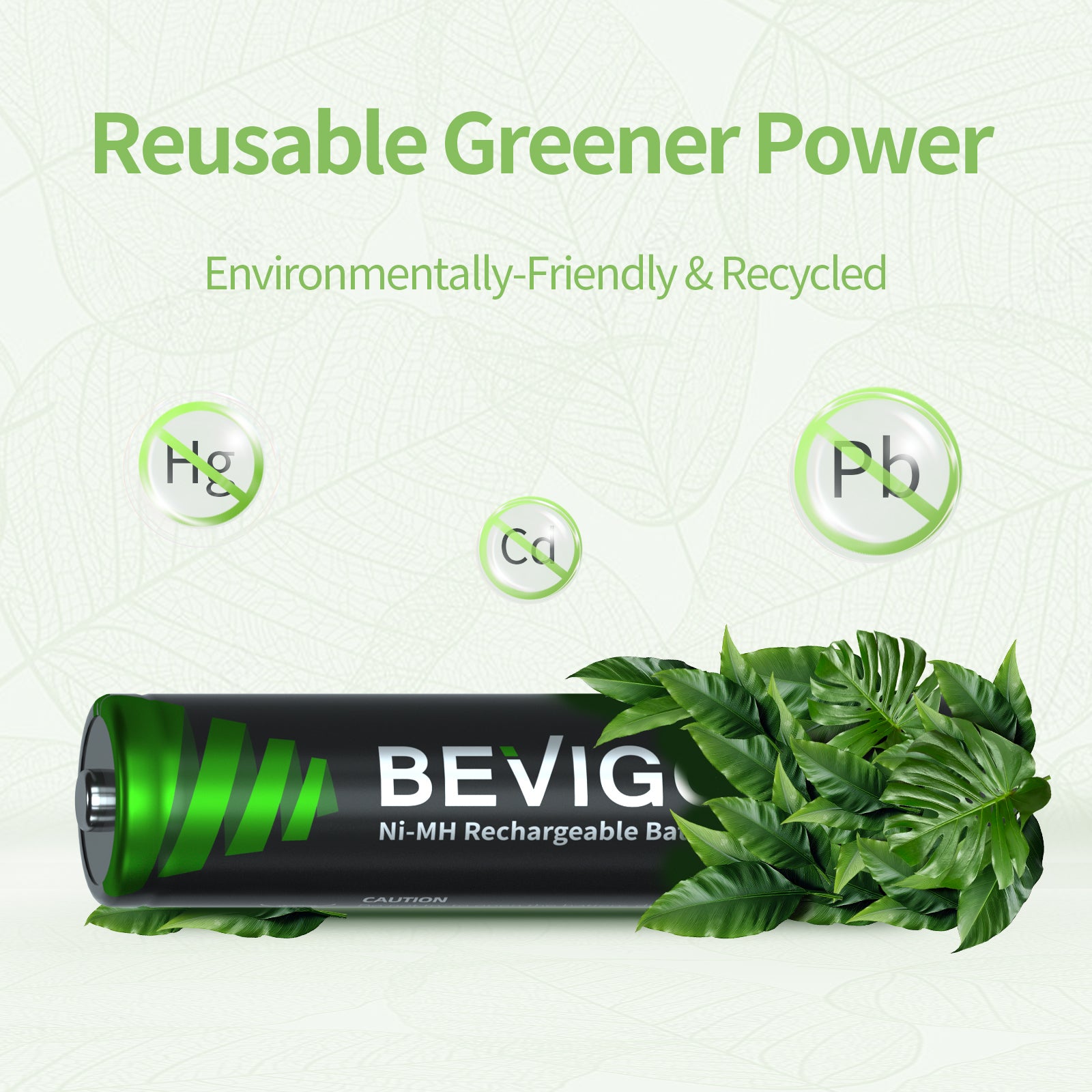 Ni-MH_Rechargeable_AAA_Battery Reusable Greener Power