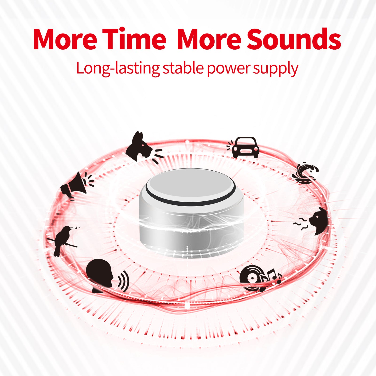 Hearing Aid Batteries Size 312 Long lasting stable powersupply