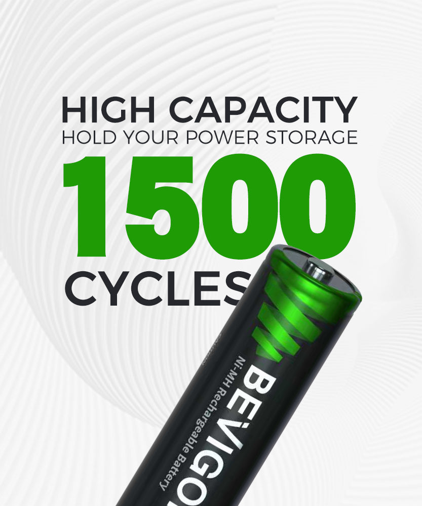 HICH CAPACITY HOLD YOUR POWER STORAGE
1500 CYCLES