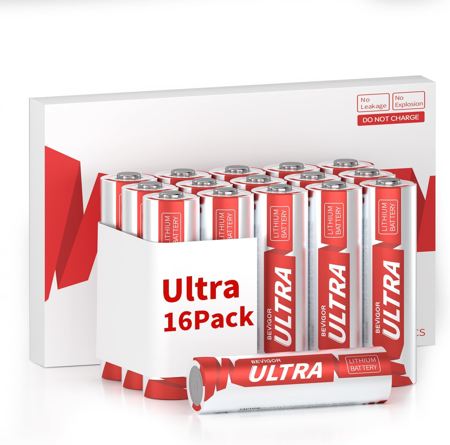 Ultra 3500mAh AA Lithium Batteries Longer Lasting